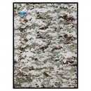 قماش حرس وطني سادة كورى / واحد متر