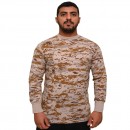 فانيلة مموه جيش كم طويل كوماندو