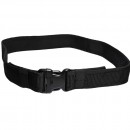 قايش بكله بلاستيك شريط بالجنب أسود